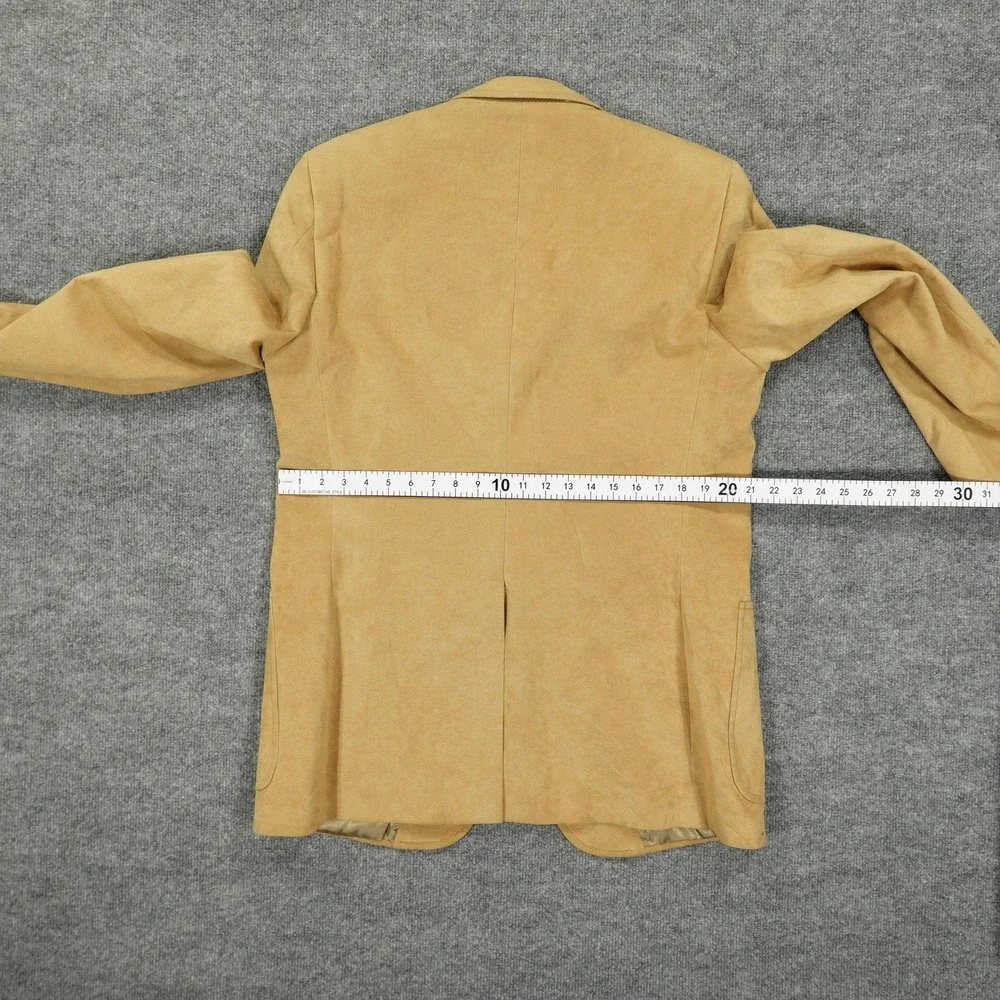 Vintage Westchester Blazer Mens 40 Tan Suede 2 Button Sport Coat Union Made‎